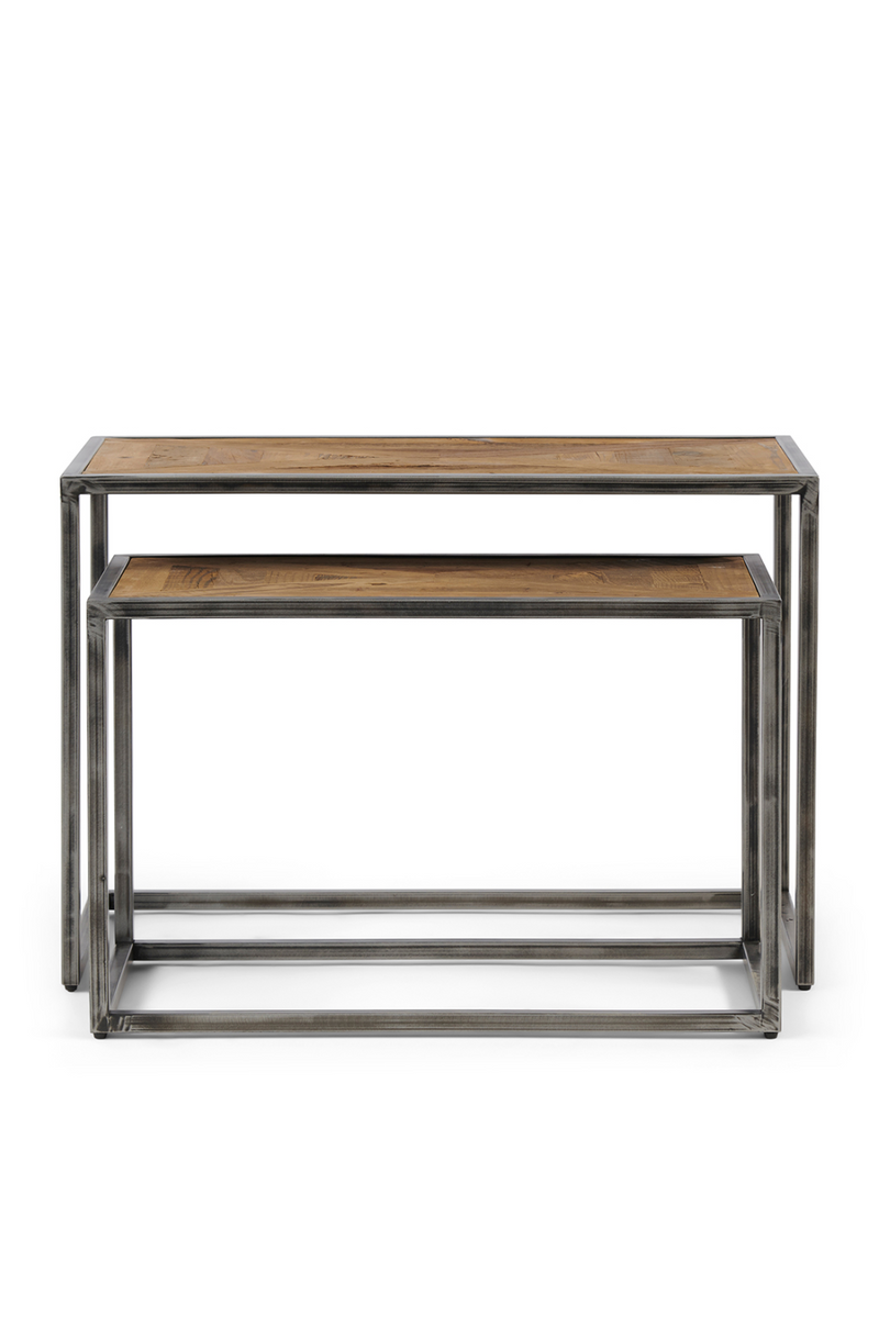schakelaar Misverstand Kloppen Wooden Nested Side Tables (2) | Rivièra Maison | Dutch Furniture –  DUTCHFURNITURE.COM