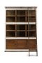 Wooden Library Cabinet XL | Rivièra Maison Oxford | Dutchfurniture.com