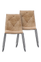 Diamond Tufted Stackable Chair Set (2) | Rivièra Maison Venice Park | Dutchfurniture.com