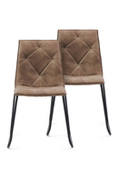 Diamond Tufted Stackable Chair Set (2) | Rivièra Maison Venice Park | Dutchfurniture.com