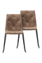 Diamond Tufted Stackable Chair Set (2) | Rivièra Maison Venice Park | Dutchfurniture.com