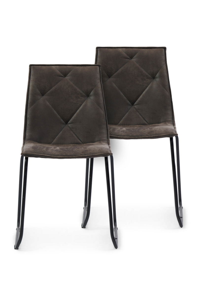 Diamond Tufted Stackable Chair Set (2) | Rivièra Maison Venice Park | Dutchfurniture.com