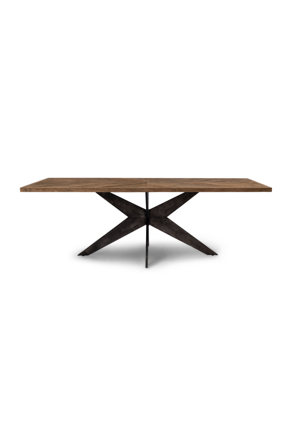 Industrial Oak Dining Table | Rivièra Maison Falcon Crest | Dutchfurniture.com