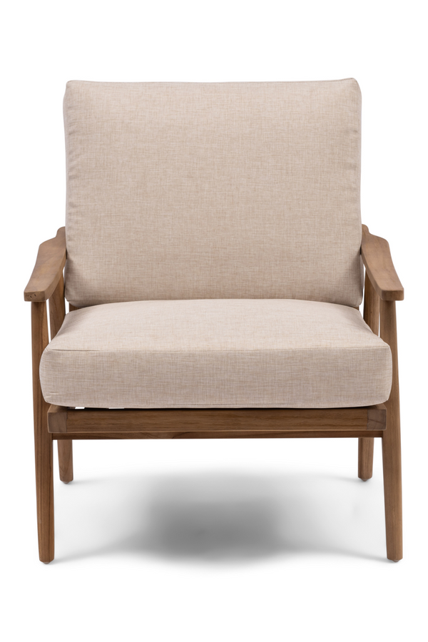 Cushioned Teak Lounge Chair | Rivièra Maison Havana | DutchFurniture.com