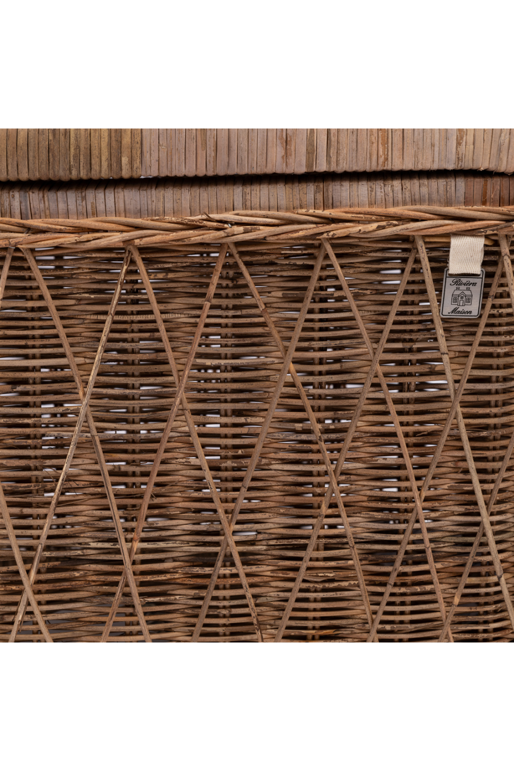 Hand-Braided Rattan Trunk | Rivièra Maison Nusa Dua | Dutchfurniture.com