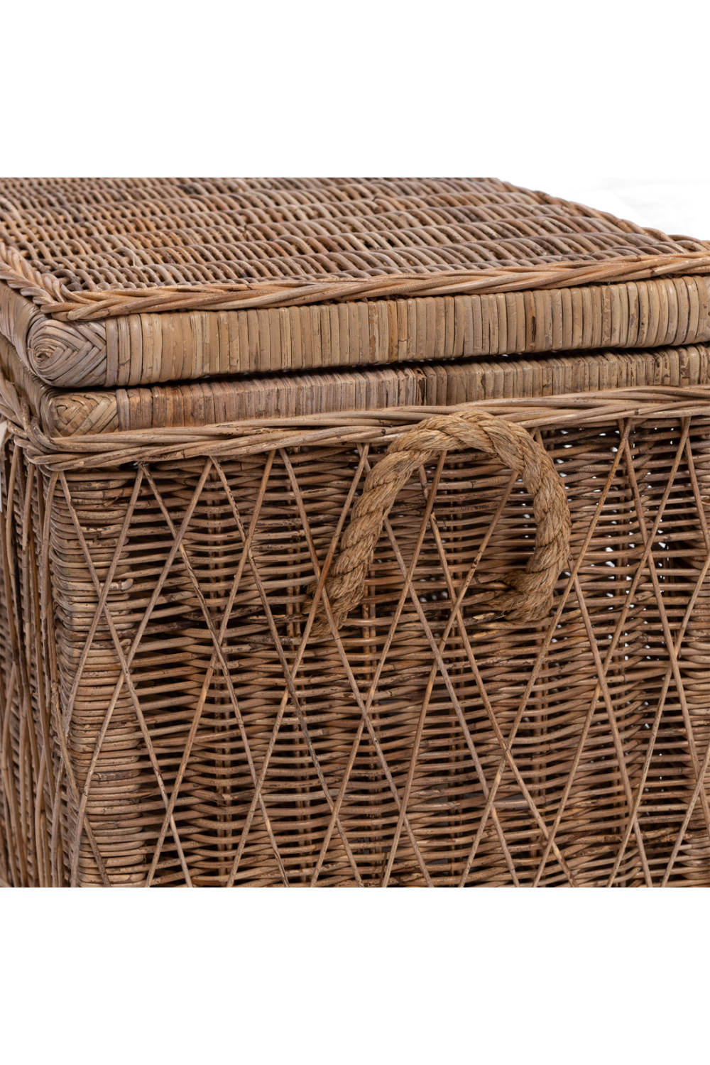 Hand-Braided Rattan Trunk | Rivièra Maison Nusa Dua | Dutchfurniture.com