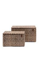 Rectangular Rattan Trunk Set (2) | Rivièra Maison Port Barton | Dutchfurniture.com