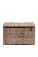 Woven Rattan Trunk | Rivièra Maison Port Barton | Dutchfurniture.com