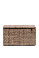 Woven Rattan Trunk | Rivièra Maison Port Barton | Dutchfurniture.com