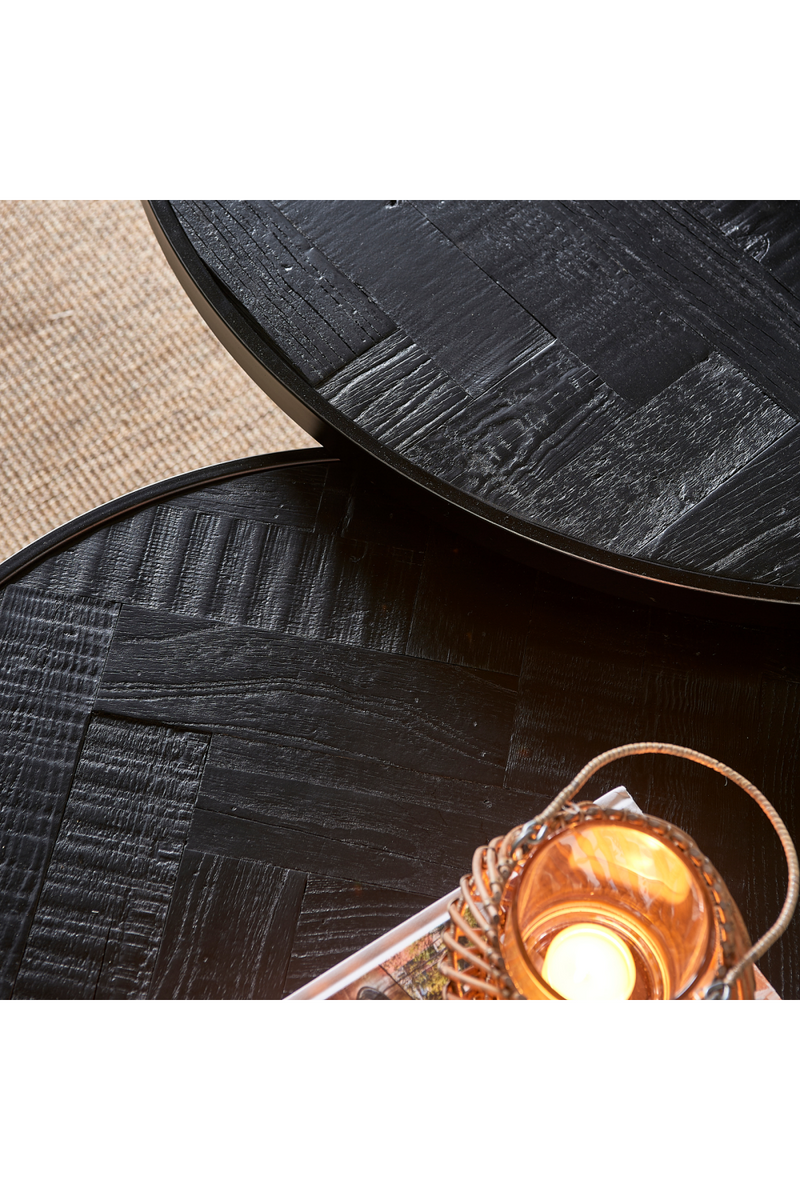 Black Ash Wood Coffee Table | Rivièra Maison Kirkwood | Dutchfurniture.com