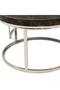 Round Modern Nested Coffee Tables (2) | Rivièra Maison Theodore | Dutchfurniture.com