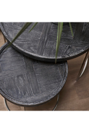 Round Modern Nested Coffee Tables (2) | Rivièra Maison Theodore | Dutchfurniture.com