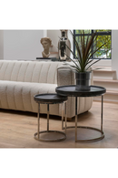 Round Modern Nested End Tables (2) | Rivièra Maison Theodore | Dutchfurniture.com