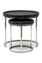 Round Modern Nested End Tables (2) | Rivièra Maison Theodore | Dutchfurniture.com