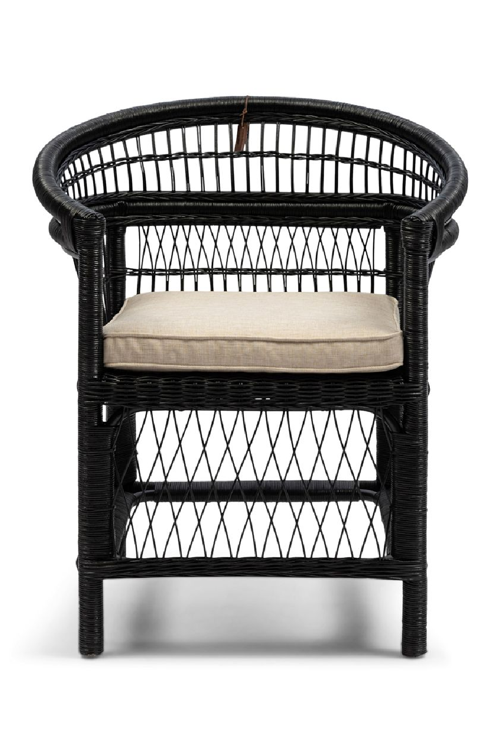 Black Rattan Dining Armchair | Rivièra Maison Victoria Falls | Dutchfurniture.com