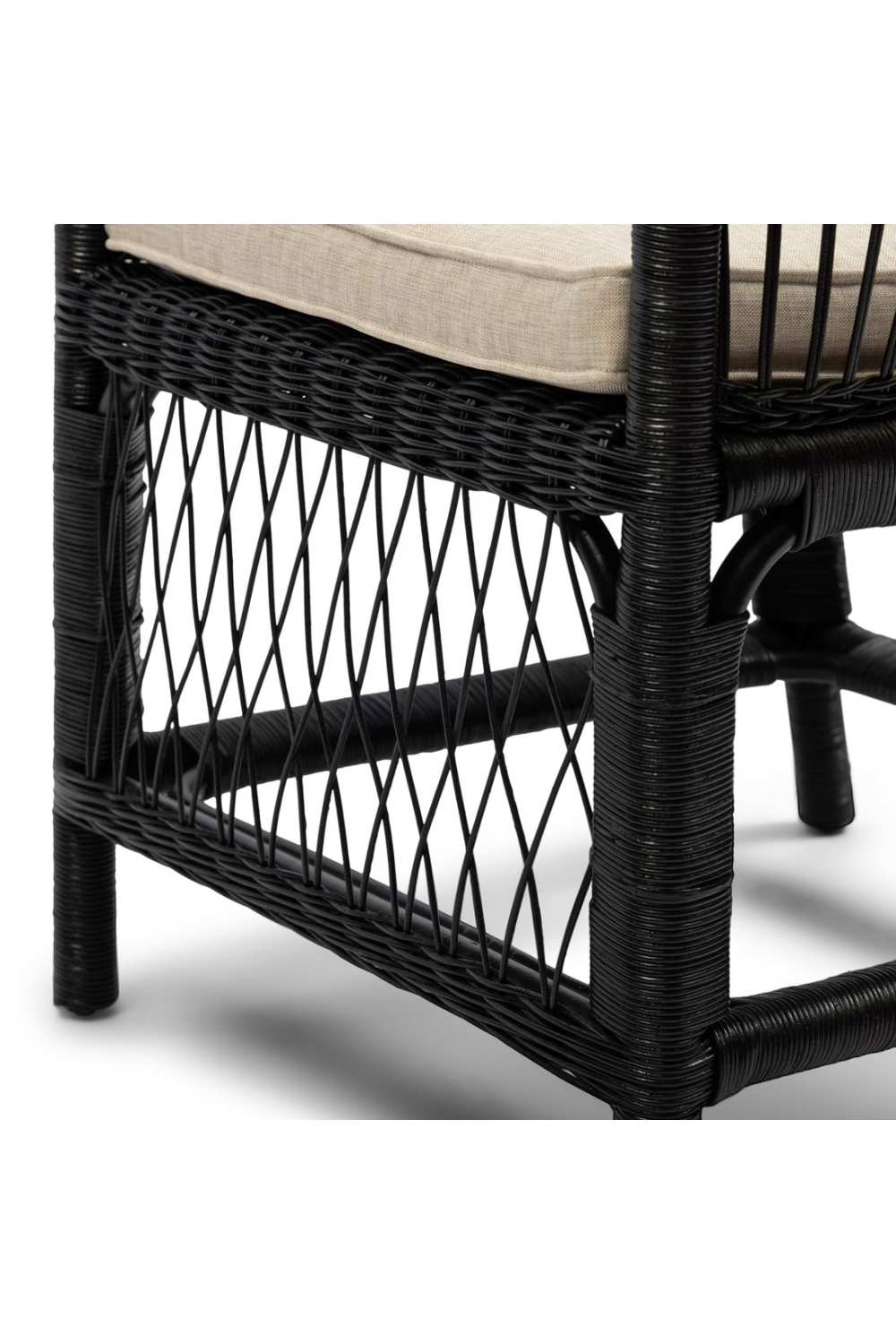 Black Rattan Dining Armchair | Rivièra Maison Victoria Falls | Dutchfurniture.com