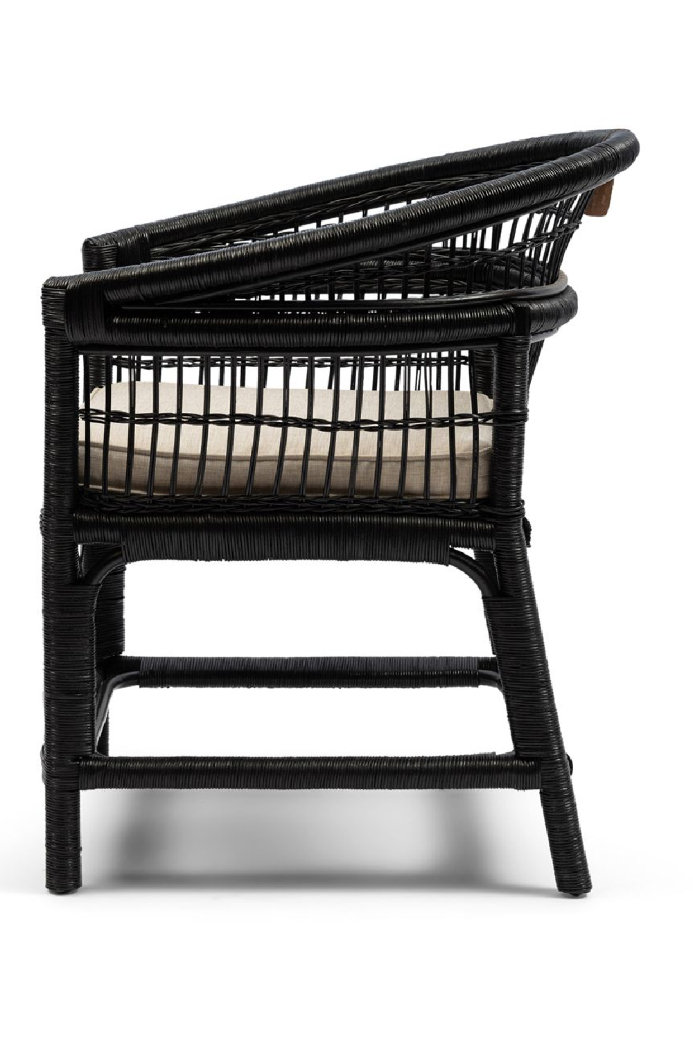 Black Rattan Dining Armchair | Rivièra Maison Victoria Falls | Dutchfurniture.com