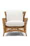 Cushioned Rattan Lounge Armchair | Rivièra Maison Baya | Dutchfurniture.com