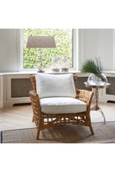 Cushioned Rattan Lounge Armchair | Rivièra Maison Baya | Dutchfurniture.com