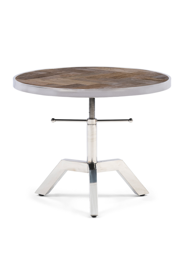 Silver Framed Adjustable Coffee Table | Rivièra Maison Kirkwood | Dutchfurniture.com