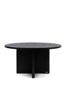 Round Black Dining Table | Rivièra Maison Sherwood | Dutchfurniture.com