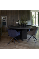 Round Black Dining Table | Rivièra Maison Sherwood | Dutchfurniture.com
