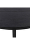 Round Black Dining Table | Rivièra Maison Sherwood | Dutchfurniture.com