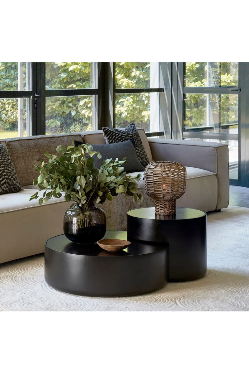 Modern Round Coffee Table Set (2) | Rivièra Maison Hollywood Hills | Dutchfurniture.com