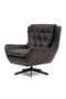 Leather Swivel Armchair | Rivièra Maison The Statesman | Dutchfurniture.com