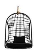 Black Cushioned Outdoor Hanging Chair | Rivièra Maison Classic | DutchFurniture.com