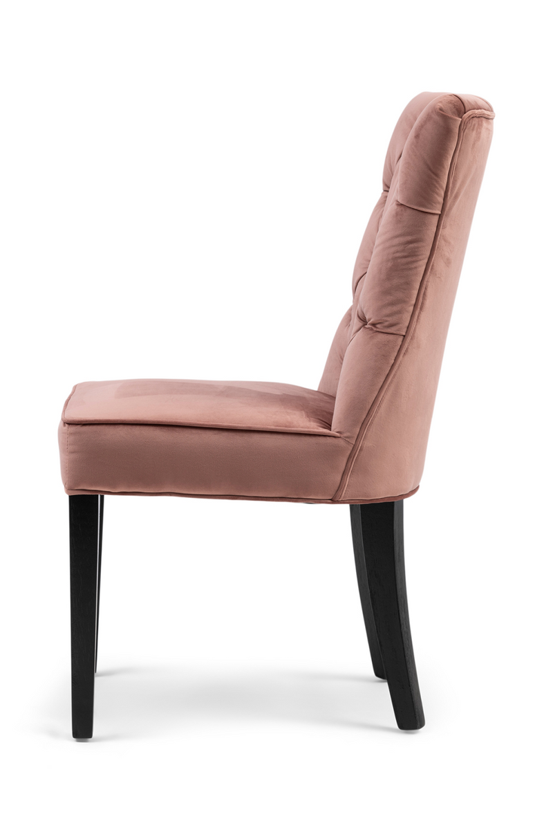 Tufted Pink Velvet Dining Chair | Rivièra Maison Balmoral | Oroatrade.com