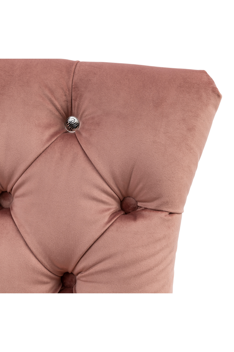 Tufted Pink Velvet Dining Chair | Rivièra Maison Balmoral | Dutchfurniture.com