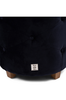 Velvet Upholstered Footstool | Rivièra Maison Bowery | DutchFurniture.com