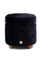 Velvet Upholstered Footstool | Rivièra Maison Bowery | DutchFurniture.com