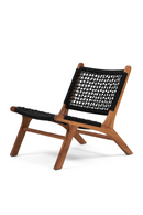 Black Rope Outdoor Lounge Chair | Rivièra Maison El Nido | DutchFurniture.com