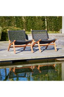 Black Rope Outdoor Lounge Chair | Rivièra Maison El Nido | DutchFurniture.com