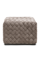 Modern Braided Footstool | Rivièra Maison Room 48 | Dutchfurniture.com