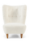White Minimalist Lounge Chair | Rivièra Maison Aspen | DutchFurniture.com