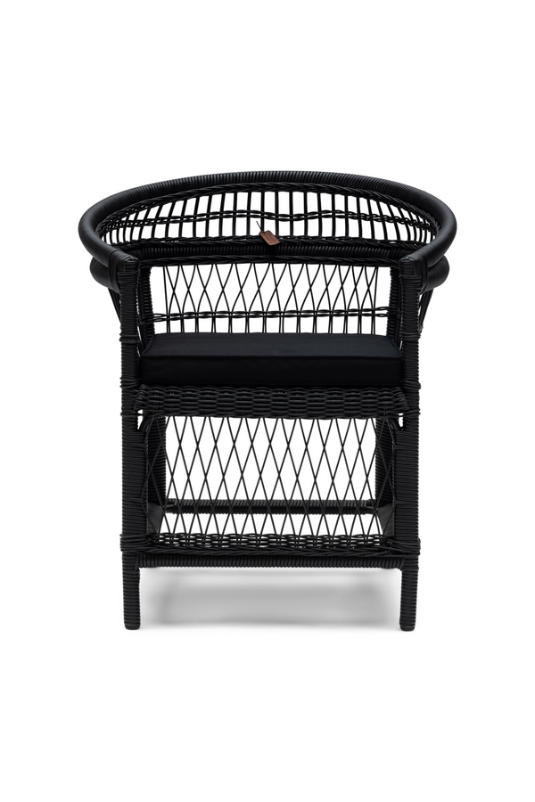 Black Wicker Outdoor Chair | Rivièra Maison Victoria Falls | DutchFurniture.com