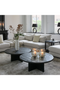 Round Black Coffee Table | Rivièra Maison Sherwood | Dutchfurniture.com