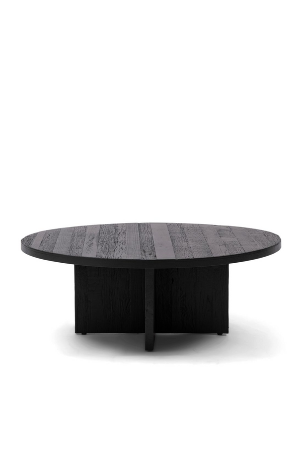 Round Black Coffee Table | Rivièra Maison Sherwood | Dutchfurniture.com