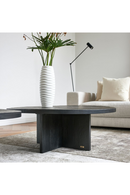 Round Black Coffee Table | Rivièra Maison Sherwood | Dutchfurniture.com