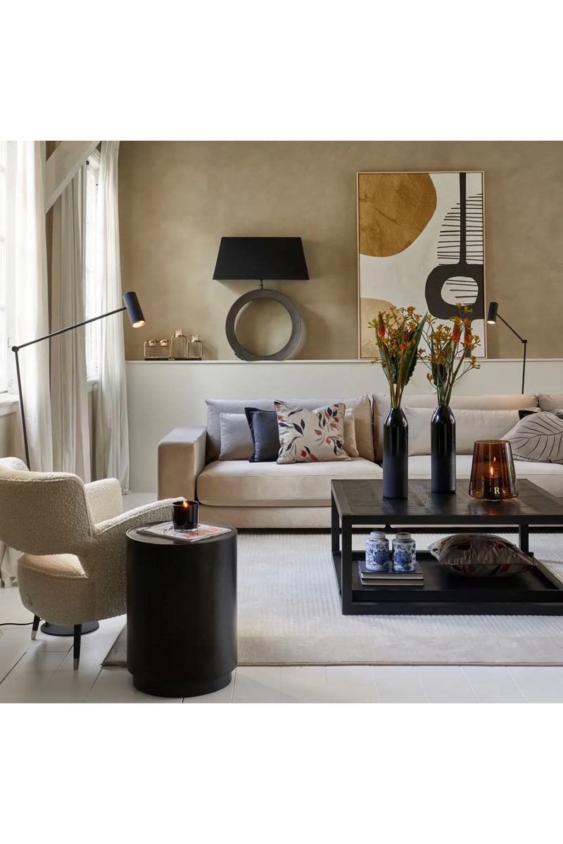 Black Adjustable Floor Lamp | Rivièra Maison Morriston | Dutchfurniture.com