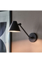 Black Conical Wall Lamp | Rivièra Maison Metal | Dutchfurniture.com