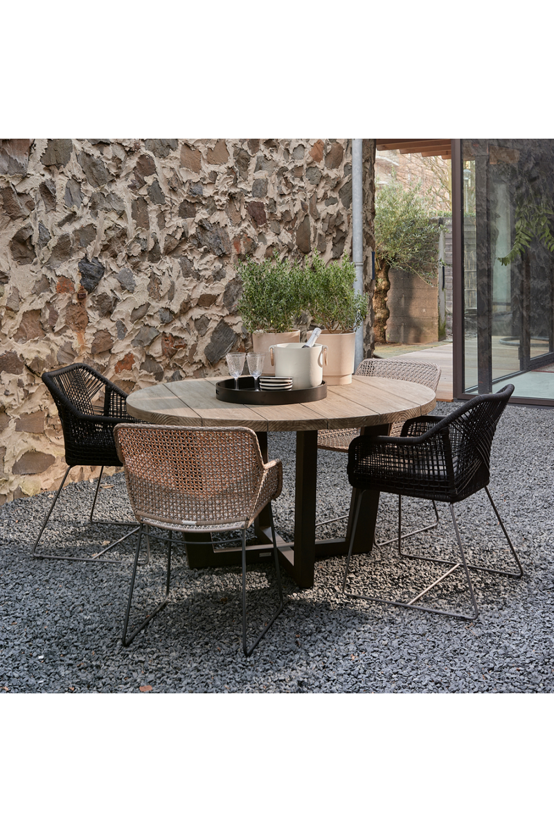 Outdoor Wicker Dining Armchair | Rivièra Maison Portofino | Dutchfurniture.com