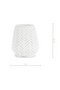 White Ceramic Herringbone Hurricane | Rivièra Maison Roseville | Dutchfurniture.com