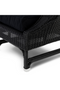 Black Wicker Outdoor Wing Chair | Rivièra Maison Nicolas | Dutchfurniture.com