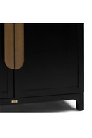 Arched Black Oak Buffet Cabinet XL | Rivièra Maison Adrienne | Dutchfurniture.com