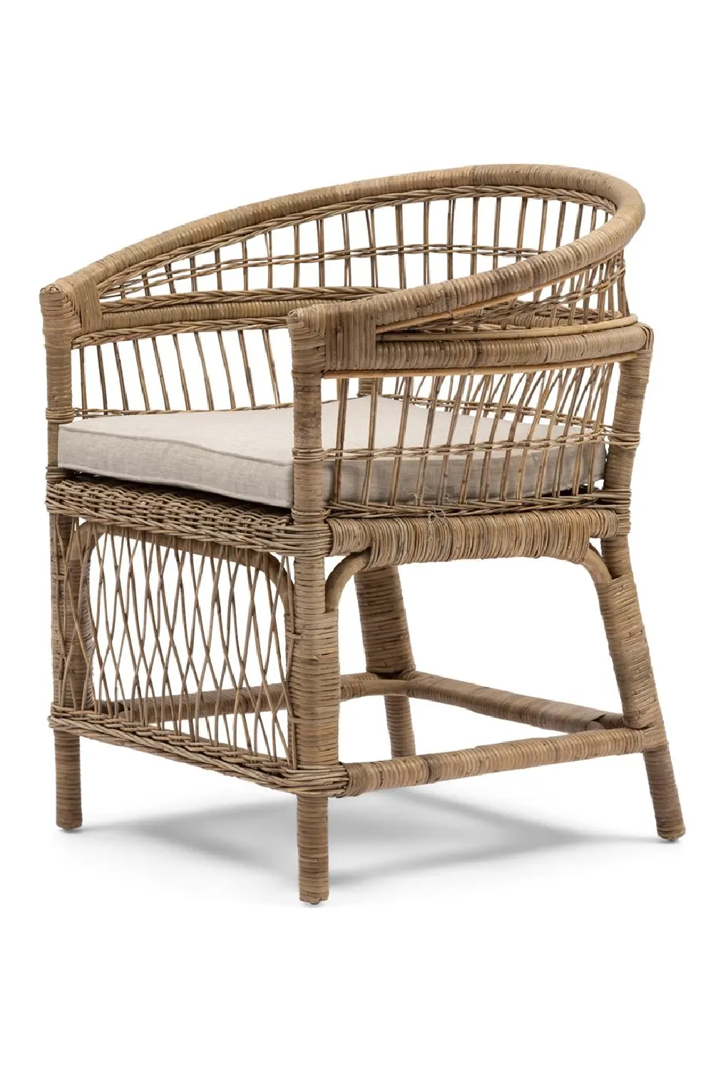 Braided Rattan Dining Chair | Rivièra Maison Victoria Falls | Dutchfurniture.com