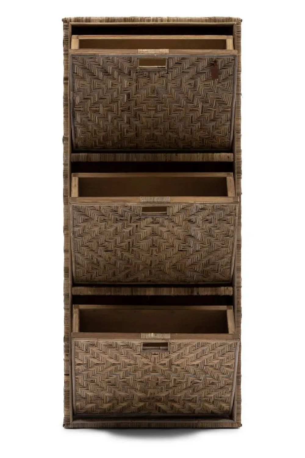 Hand-Woven Rattan Shoe Cabinet | Rivièra Maison Menton | Dutchfurniture.com